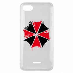 Чохол для Xiaomi Redmi 6A Амбрела арт бризки - PrintSalon