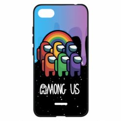 Чехол для Xiaomi Redmi 6A Among Us art paints