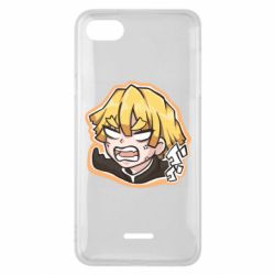 Чехол для Xiaomi Redmi 6A Angry Zenitsu Agatsuma - PrintSalon