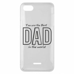 Чохол для Xiaomi Redmi 6A Best dad text - PrintSalon