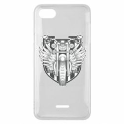 Чехол для Xiaomi Redmi 6A Bike Shield Art - PrintSalon