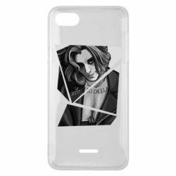 Чехол для Xiaomi Redmi 6A Black and white Damiano - PrintSalon