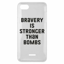 Чехол для Xiaomi Redmi 6A Bravery is stronger - PrintSalon