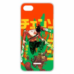 Чохол для Xiaomi Redmi 6A Человек Бензопила - PrintSalon