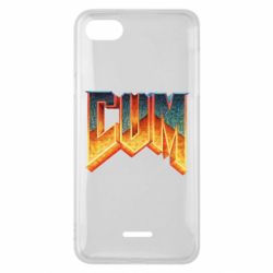 Чехол для Xiaomi Redmi 6A Cum Doom logo - PrintSalon