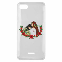 Чохол для Xiaomi Redmi 6A Дівчина цілує солдата - PrintSalon