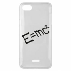 Чехол для Xiaomi Redmi 6A E=mc2 - PrintSalon