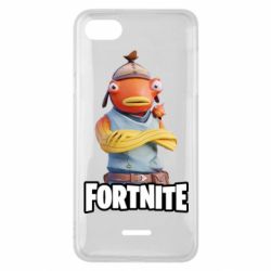 Чехол для Xiaomi Redmi 6A Fishstick Fortnite - PrintSalon