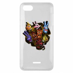 Чехол для Xiaomi Redmi 6A Five Nights At Freddy's monsters-PrintSalon Чехол для Xiaomi Redmi 6A Five Nights At Freddy's monsters
