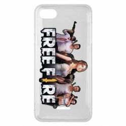 Чехол для Xiaomi Redmi 6A Free Fire Team