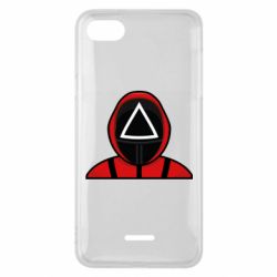 Чехол для Xiaomi Redmi 6A Игра в кальмара Soldier - PrintSalon