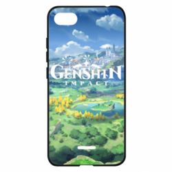 Чохол для Xiaomi Redmi 6A Genshin Impact World - PrintSalon