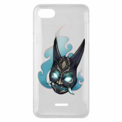 Чехол для Xiaomi Redmi 6A Genshin Impact Xiao's mask - PrintSalon
