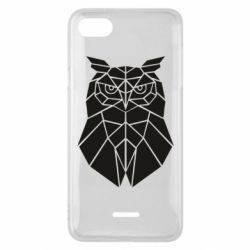 Чохол для Xiaomi Redmi 6A Geometric Owl - PrintSalon