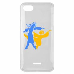 Чехол для Xiaomi Redmi 6A Гопак. Девушка и парень - PrintSalon