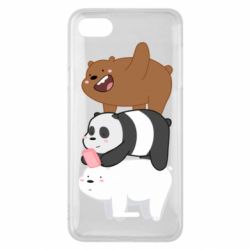 Чехол для Xiaomi Redmi 6A Гризли Панда и Белый - PrintSalon