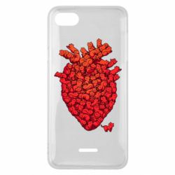 Чехол для Xiaomi Redmi 6A Heart of many cats - PrintSalon