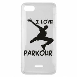 Чехол для Xiaomi Redmi 6A I love parkour - PrintSalon