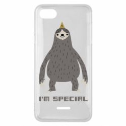 Чехол для Xiaomi Redmi 6A I'm special Sloth - PrintSalon