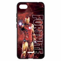 Чехол для Xiaomi Redmi 6A Iron Man Fortnite