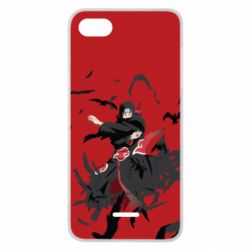 Чохол для Xiaomi Redmi 6A Itachi Uchiha with crows - PrintSalon