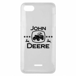 Чехол для Xiaomi Redmi 6A John Deere and tractor fanArt - PrintSalon