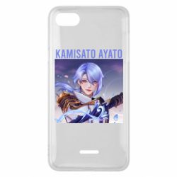 Чехол для Xiaomi Redmi 6A Kamisato Ayato - PrintSalon