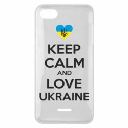 Чехол для Xiaomi Redmi 6A Keep calm and love