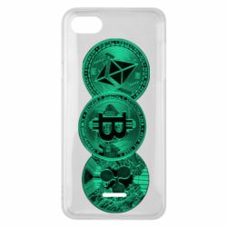 Чехол для Xiaomi Redmi 6A Криптовалюта - PrintSalon