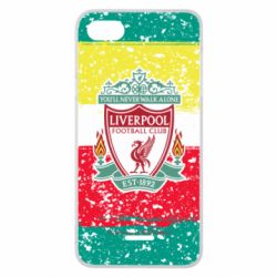 Чохол для Xiaomi Redmi 6A Liverpool and logo colors - PrintSalon