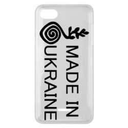 Чохол для Xiaomi Redmi 6A Made in Ukraine symbol - PrintSalon