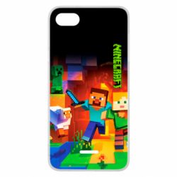 Чехол для Xiaomi Redmi 6A Майнкрафт