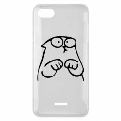 Чехол для Xiaomi Redmi 6A Милый Кот Саймона - PrintSalon