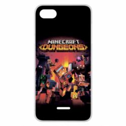 Чехол для Xiaomi Redmi 6A Minecraft Dungeons new