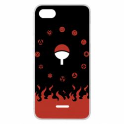 Чехол для Xiaomi Redmi 6A Naruto Sasuke Uchiha Sharingan - PrintSalon