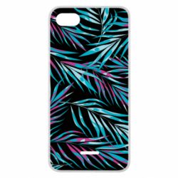 Чохол для Xiaomi Redmi 6A Neon Palm Leaves - PrintSalon