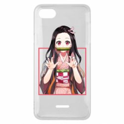 Чехол для Xiaomi Redmi 6A Nezuko - PrintSalon