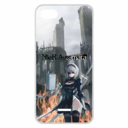 Чехол для Xiaomi Redmi 6A Nier Automata 2B - PrintSalon