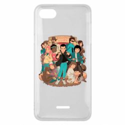 Чехол для Xiaomi Redmi 6A Очень странные дела арт - PrintSalon