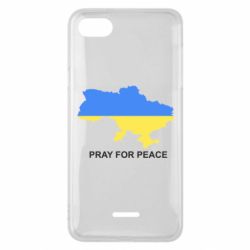 Чехол для Xiaomi Redmi 6A Pray for peace - PrintSalon
