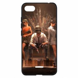 Чехол для Xiaomi Redmi 6A Pubg on the throne
