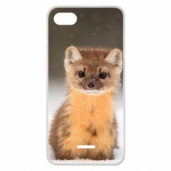Чехол для Xiaomi Redmi 6A Пушистая куница - PrintSalon