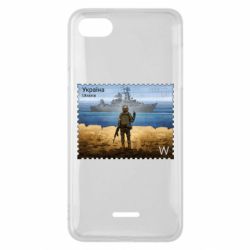 Чехол для Xiaomi Redmi 6A русский корабль иди на@ - PrintSalon