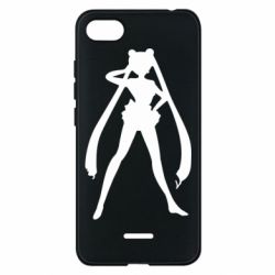 Чехол для Xiaomi Redmi 6A Sailor Moon silhouette