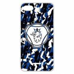 Чохол для Xiaomi Redmi 6A Scania logo and grunge - PrintSalon