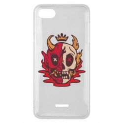 Чехол для Xiaomi Redmi 6A Skull face - PrintSalon