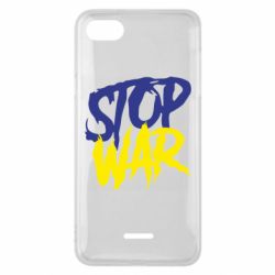 Чехол для Xiaomi Redmi 6A Stop this war - PrintSalon