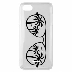 Чехол для Xiaomi Redmi 6A Sunglasses And Palm Trees - PrintSalon