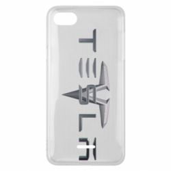 Чехол для Xiaomi Redmi 6A Tesla Car logo - PrintSalon