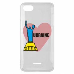 Чехол для Xiaomi Redmi 6A Ukraine in heart - PrintSalon